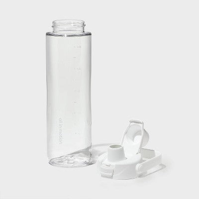 24 fl oz Tritan Bottle White - All In Motion