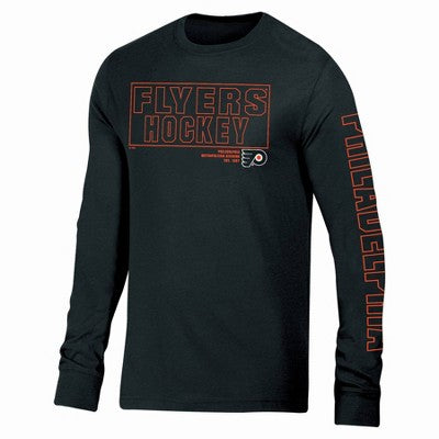 NHL Philadelphia Flyers Men's Long Sleeve Dark T-Shirt - M