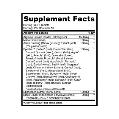 Nugenix Perform Sexual Vitality Booster Tablets - 30ct