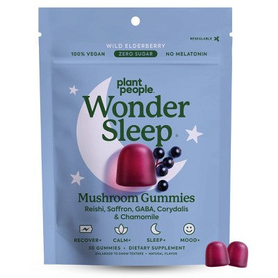 Plant People WonderSleep Mushroom Multivitamin Gummies - 30ct