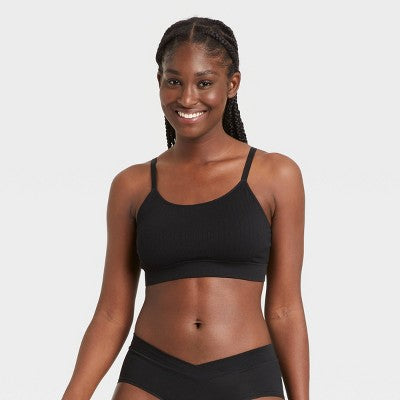 Women's Seamless Bralette - Auden Black S