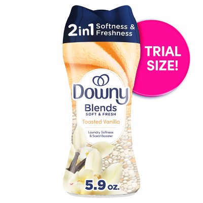 Downy Blends Soft & Fresh In-Wash Scent Booster - Toasted Vanilla Scented Laundry Bead - 5.9oz