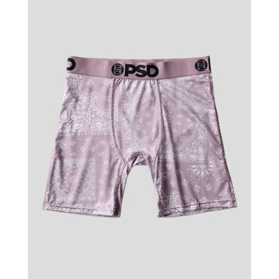 PSD Men's Paisley Maze Print Briefs - Teal/Mauve XXL