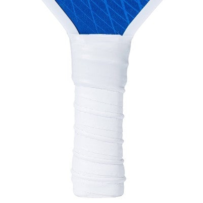 Franklin Sports 2 Player Journey Paddle Ball Set in Mesh Bag - Navy/Turquoise: Wood, 11.75" Head