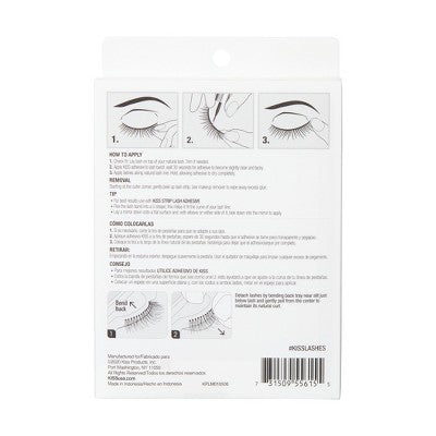 KISS Products Looks So Natural False Eyelashes No 03 - 5ct