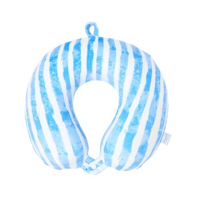 Skinnydip Travel Neck Pillow - Blue Stripe