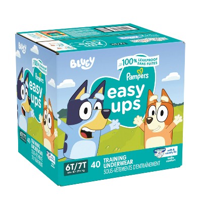 Pampers Easy Ups Super Bluey Disposable Training Pants - 6T-7T - 40ct