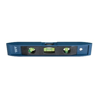 Blue Ridge Tools 9" Torpedo Level: Plastic Leveling Tool for Walls & Pictures, 1 Year Warranty