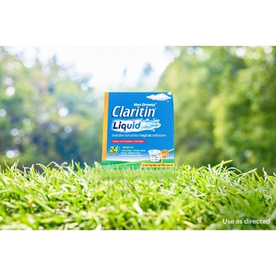 Claritin Cooling Loratadine Honey Flavored Liquid for Adults - 8oz: Allergy And Sinus Treatment, Liquid Form