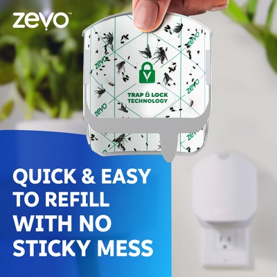 Zevo Compact Flying Insect Trap Starter Kit - 1 Trap + 1 Refill
