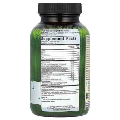 Irwin Naturals Milk Thistle Liver Detox®, 60 Liquid Soft-Gels
