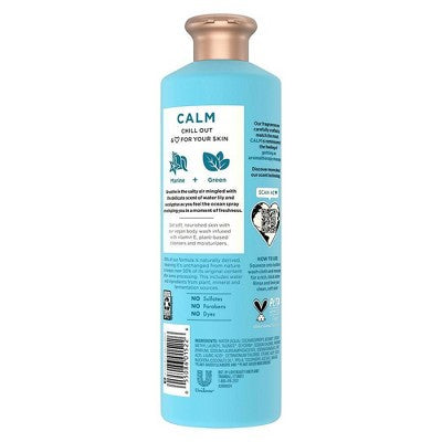 Beloved Calm Vegan Body Wash with Turquoise Water Lily & Vitamin E - 18 fl oz