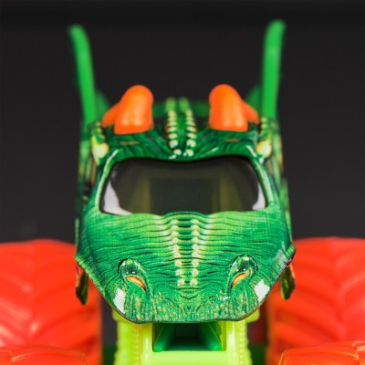 Official Monster Jam Dragon Monster Truck, Die-Cast Vehicle, 1:64 Scale