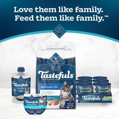 Blue Buffalo Tastefuls Natural Flaked Wet Cat Food with Tuna Entree in Gravy - 5.5oz