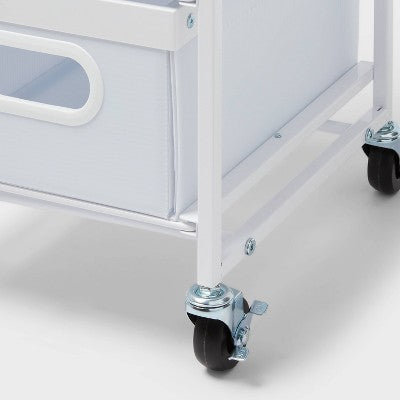 3 Drawer Narrow Cart on Wheels - Brightroom (LOCAL PICKUP ONLY)