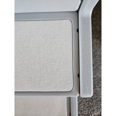 Pet Gear 3-Step Dog Steps - Gray: Non-Slip Surface, Non-Skid Bottom, 50 lbs Weight Capacity, Indoor Use