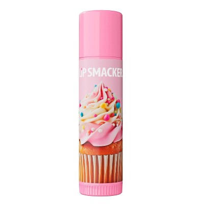 Lip Smackers Biggy Lip Balm - Sprinkle Cupcake - 0.6oz: Moisturizing, Translucent, Single Container