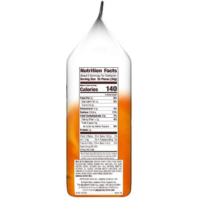 Goldfish Cheddar Cheese Crackers Bag - 6.6oz: No Artificial Preservatives, No High Fructose Corn Syrup, Oven Baked