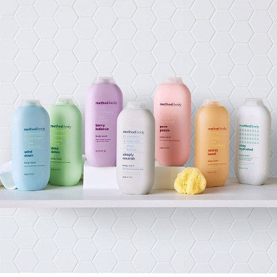Method Pure Peace Body Wash - Trial Size - 3.4 fl oz