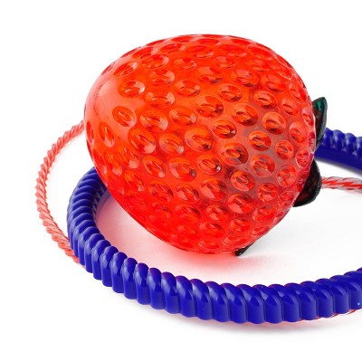 Light Up Skipball Strawberry - Bullseye's Playground