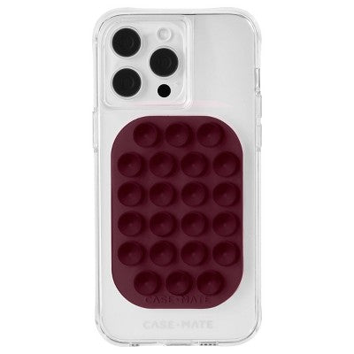 Case-Mate Adhesive Suction Mount - Burgundy