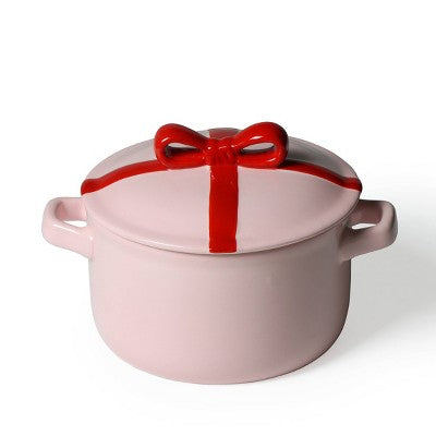 Ceramic Cocotte Pink - Bullseye's Playground