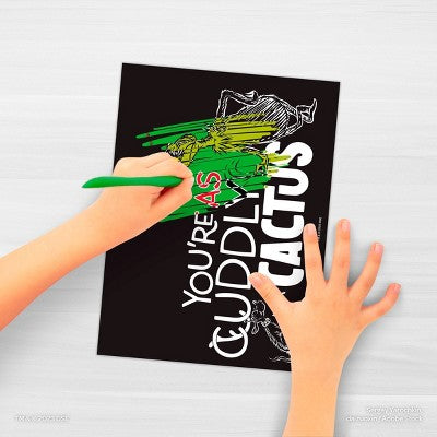 Bendon Licensed Scratch Art The Grinch