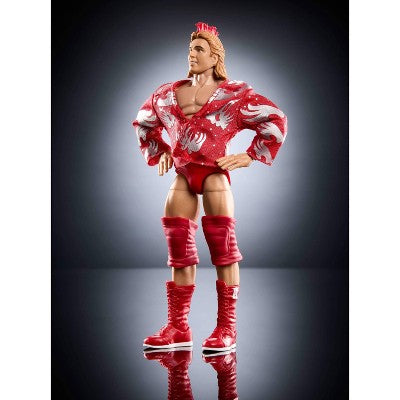 WWE Elite Legends Red Rooster Action Figure & Accessories, Greatest Hits 6" Collectible Set