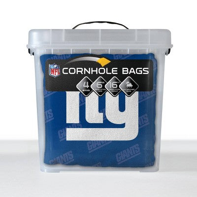 NFL New York Giants 4pk Cornhole Bags