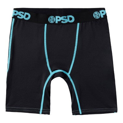 PSD Boys' 2pk Jaw Some Printed Boxer Briefs - Blue/Black M