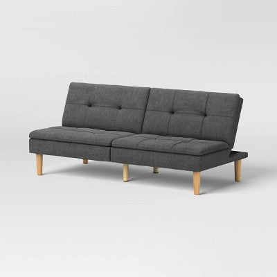 Futon Sofa Dark Gray - Room Essentials (LOCAL PICKUP ONLY)