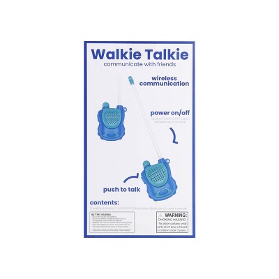 Vivitar Mini Walkie Talkie - Blue