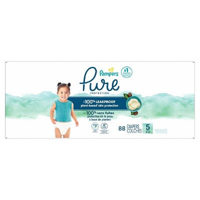 Pampers Pure Protection Diapers Pack - Size 5 - 88ct (LOCAL PICKUP ONLY)