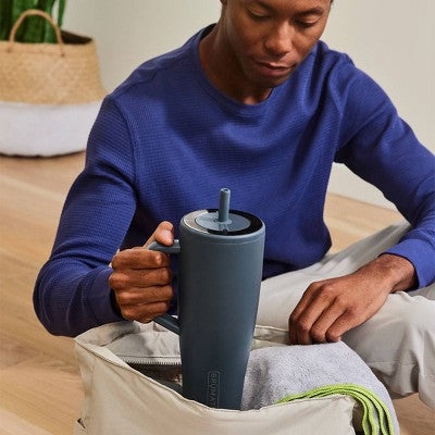 BruMate Era 40oz 100% Leak-Proof Straw Tumbler - Nightfall Blue