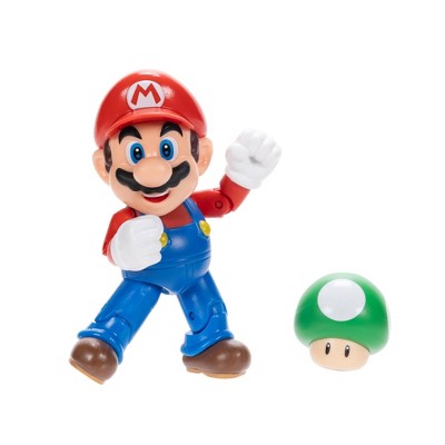 Nintendo Super Mario with 1-Up Mushroom Figure