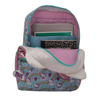 Hello Kitty Kids' 16" Backpack - Rainbow Pink/Blue