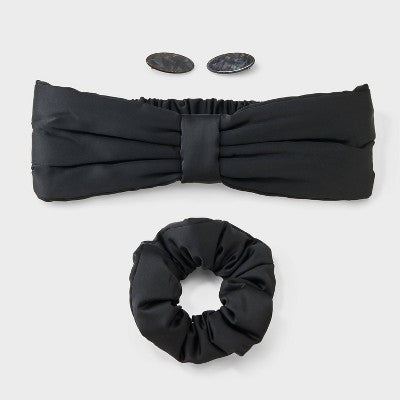 Spa Hair Set 3pk - A New Day Black
