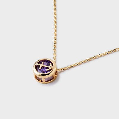 Celeste & Rae 14K Gold Dipped Zodiac Sagittarius Necklace - Gold