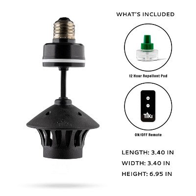 TIKI BiteFighter Plug and Repel Mosquito Repellent Device