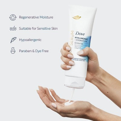 Dove Cream Serum Hyaluronic and Hydration Body Lotion - 8 fl oz