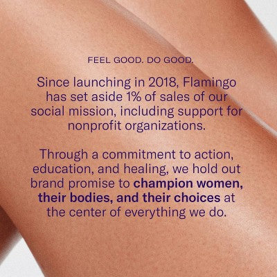 Flamingo Moisture Plus Women's Razor with 2 Razor Blade Cartridges - Fig