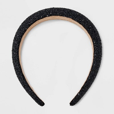 Stone Tape Headband - A New Day Black