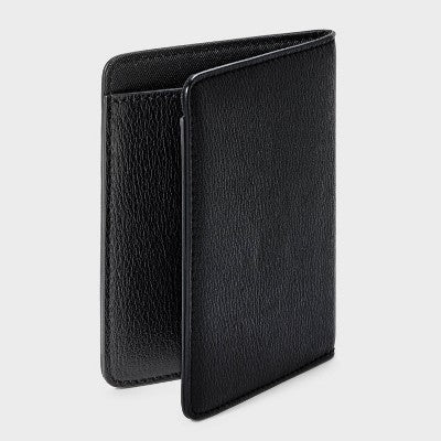 Passport Case - A New Day Black: Solid Holder