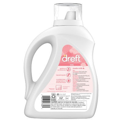 Dreft Baby Liquid Laundry Detergent, Fights Stains, Removes Odors, 64 Loads - 84 fl oz