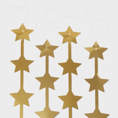 9ct Star Backdrop Party Decoration Gold - Spritz