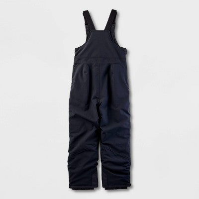 Kids' Solid Snow Bib - All In Motion Black S