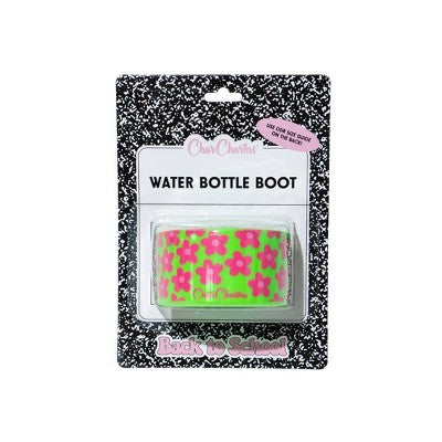 CharCharms Flower Water Bottle Boot Pink