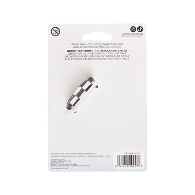 MacKenzie-Childs x Goody Large Claw Clip - Courtly Check: Hair Styling, 6" Height, All Hair Types, 1 Piece