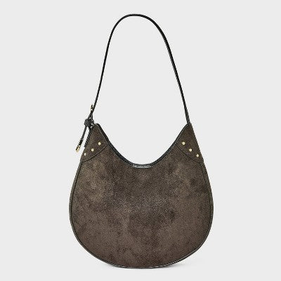 Curved Shoulder Bag - Universal Thread Gray
