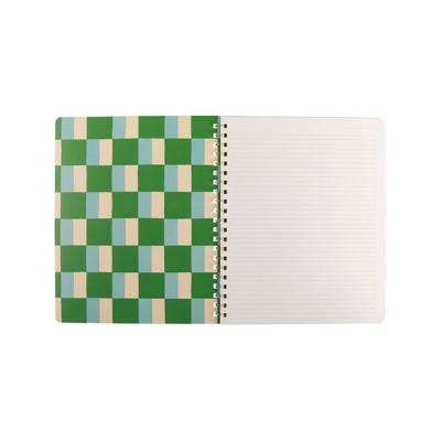 FRINGE Color Block Checks Notebook, School Supplies